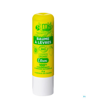 Mkl baume levres bio citron stick 4g