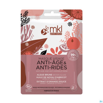 Mkl masque visage a/age&a/rides cosmos sach 10ml