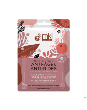 Mkl masque visage a/age&a/rides cosmos sach 10ml