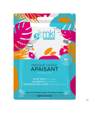 Mkl masque visage apais.ap/soleil cosmos sach 10ml