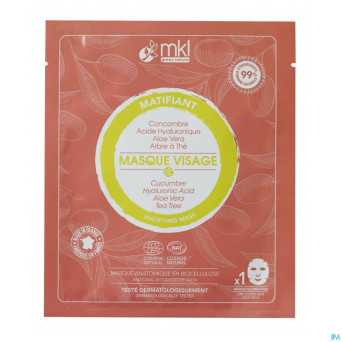 Mkl masque visage matifiant cosmos nat. sach 10ml
