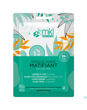 Mkl masque visage matifiant cosmos nat. sach 10ml