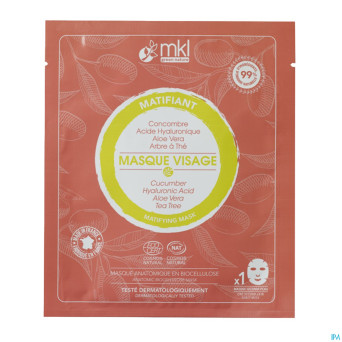 Mkl masque visage matifiant cosmos nat. sach 10ml
