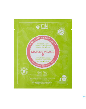 Mkl masque visage purifiant detox cosmos sach 10ml