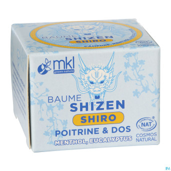 Mkl baume shizen cosmos shiro poitrine&dos pot15ml