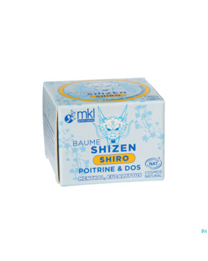 Mkl baume shizen cosmos shiro poitrine&dos pot15ml