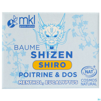 Mkl baume shizen cosmos shiro poitrine&dos pot15ml
