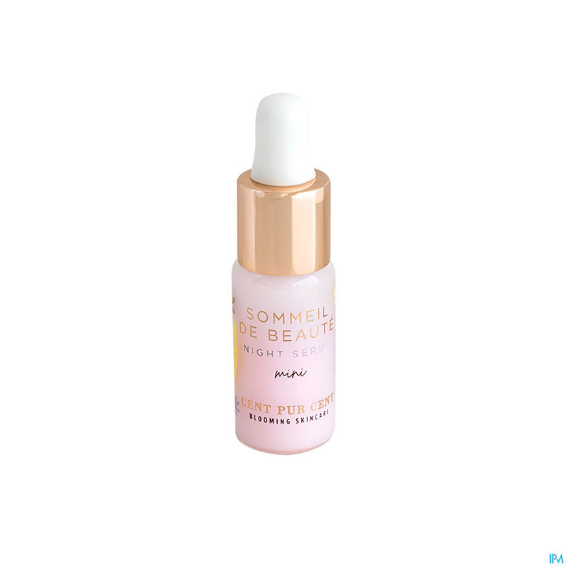 Cent pur cent serum nuit sommeil beaute 5ml