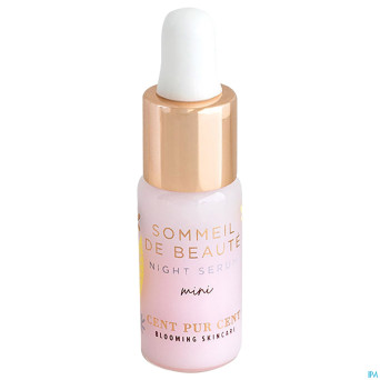 Cent pur cent serum nuit sommeil beaute 5ml