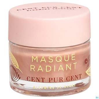 Cent pur cent mini masq.radiant pink claymask 10ml