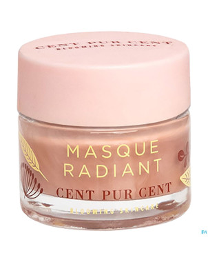 Cent pur cent mini masq.radiant pink claymask 10ml