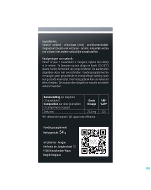 Zinc-ixx comp 120 nf