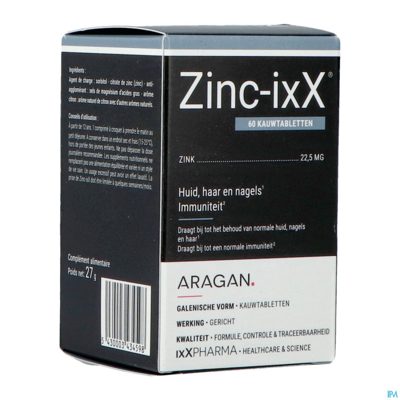 Zinc-ixx comp 60 nf