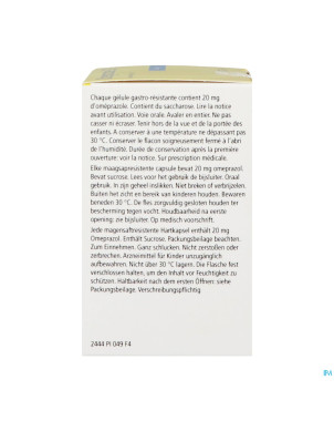 Omeprazole eg 20mg orifarm gastroresist caps 56