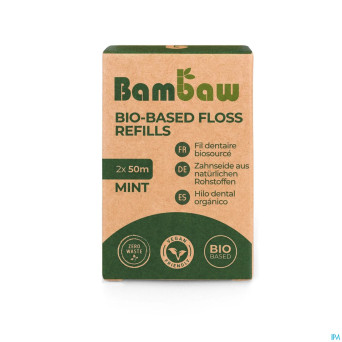 Bambaw recharges fil dentaire amidon mais 2