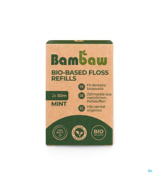 Bambaw recharges fil dentaire amidon mais 2
