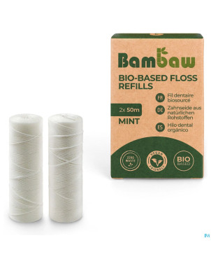 Bambaw recharges fil dentaire amidon mais 2