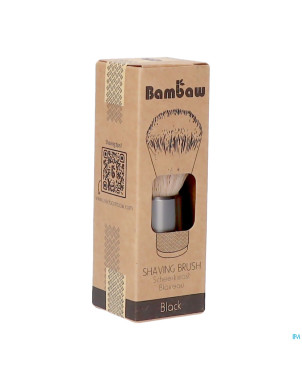 Bambaw blaireau rasage  noir