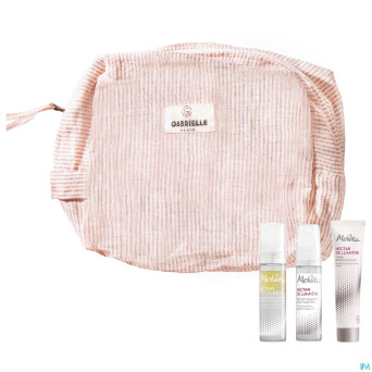 Melvita xmas coffret nectar lumiere 3 prod.
