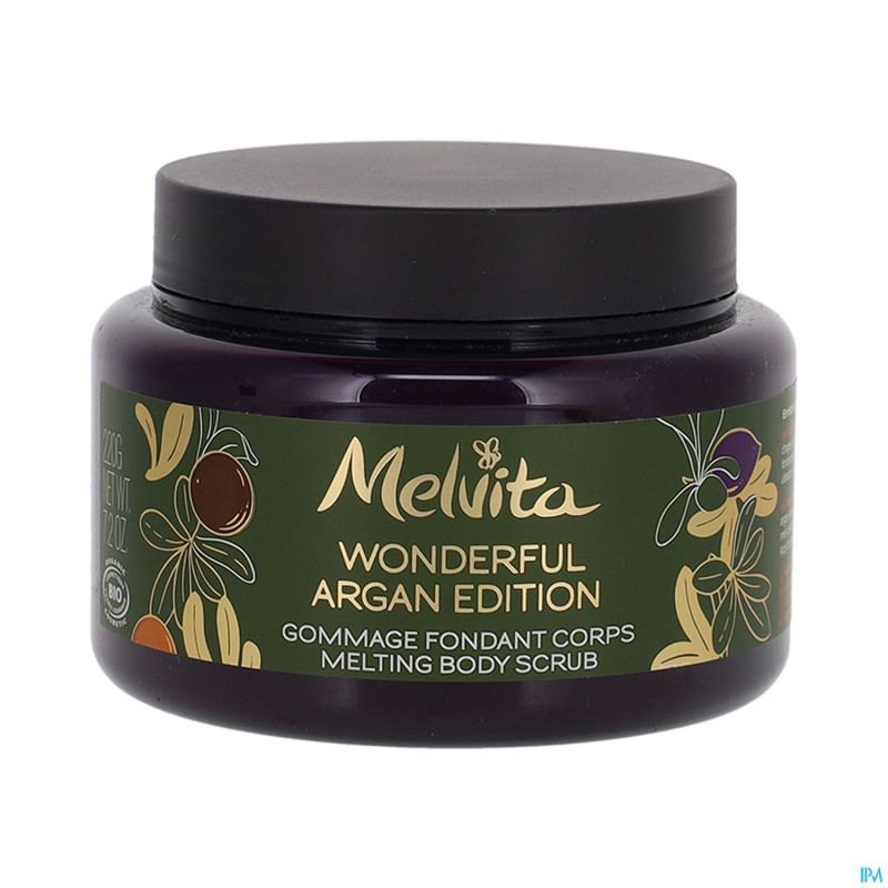Melvita xmas gommage argan 220ml
