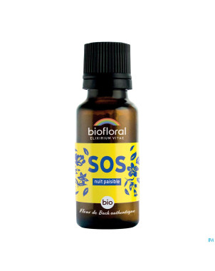 Biofloral sos secours nuit granules bio 19,5g