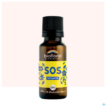 Biofloral sos secours nuit granules bio 19,5g