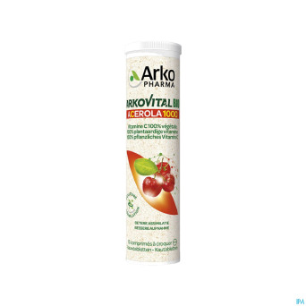 Arkovital acerola 1000 bio comp a croquer 15