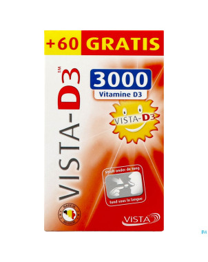 Vista d3 3000 promo comp fondant 120 + 60 gratuit