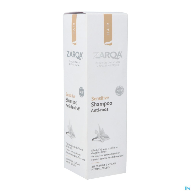 Zarqa sensitive shampooing a/pelliculaire 200ml nf