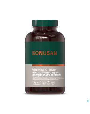 Vitamine c-1000 ascorbatencomplex comp 180 bonusan