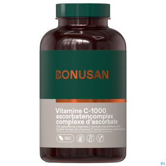 Vitamine c-1000 ascorbatencomplex comp 180 bonusan