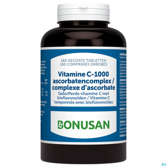 Vitamine c-1000 ascorbatencomplex comp 180 bonusan