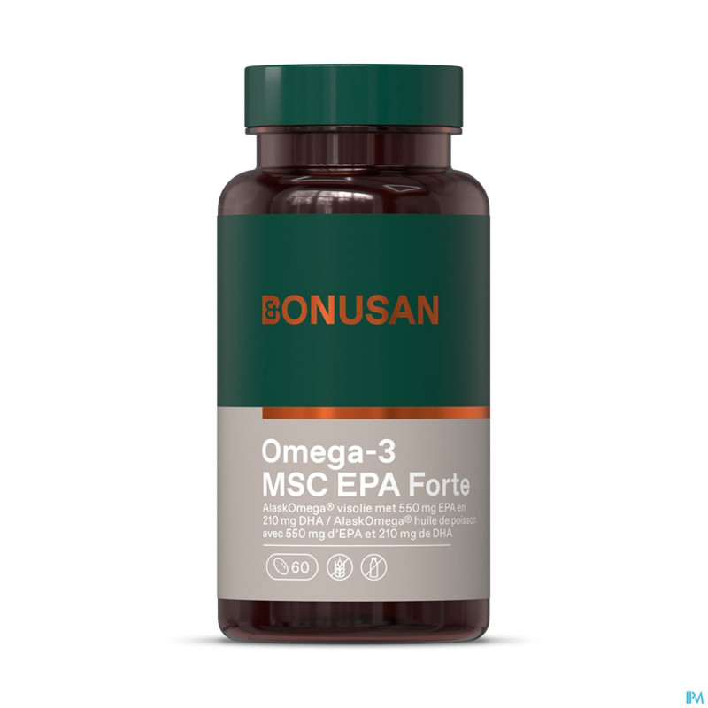 Omega-3 msc epa forte softcaps 60 bonusan