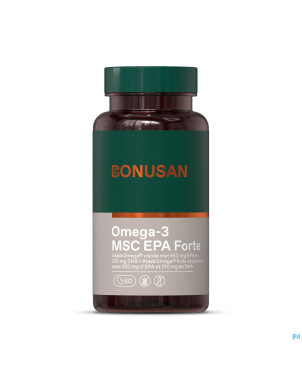 Omega-3 msc epa forte softcaps 60 bonusan