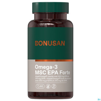 Omega-3 msc epa forte softcaps 60 bonusan