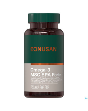 Omega-3 msc epa forte softcaps 60 bonusan
