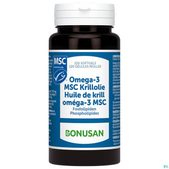 Omega-3 msc krillolie softcaps 120