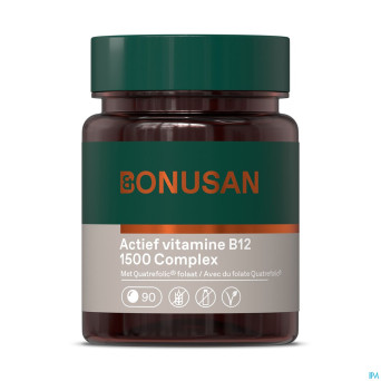 Vitamine b12 actief 1500mcg comp 90 bonusan