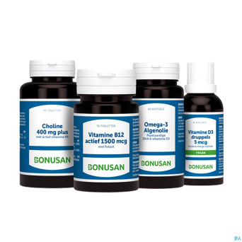 Vitamine b12 actief 1500mcg comp 90 bonusan