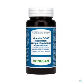 Vitamine c-500 ascorbatencomplex caps 90 bonusan