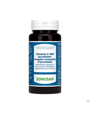 Vitamine c-500 ascorbatencomplex caps 90 bonusan