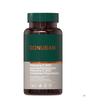 Vitamine c-500 ascorbatencomplex caps 90 bonusan