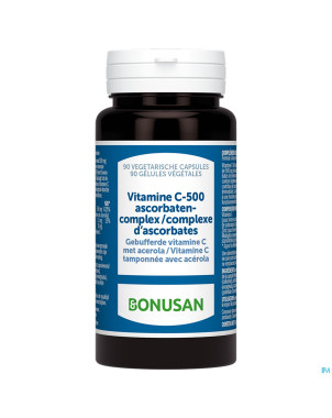 Vitamine c-500 ascorbatencomplex caps 90 bonusan