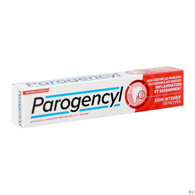 Parogencyl dentif. soins intensif gencives 75ml nf