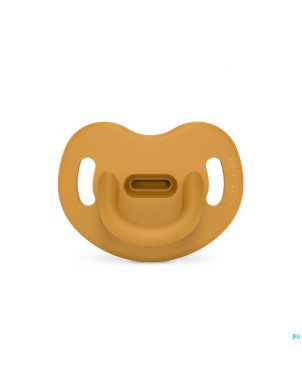 Suavinex essence soother sili. flat 0-6m mustard