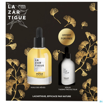 Lazartigue coffret huile reves 50ml+serum exc.10ml