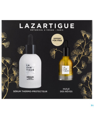 Lazartigue coffret serum thermo50ml+huile rev.10ml