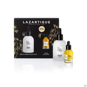 Lazartigue coffret serum thermo50ml+huile rev.10ml