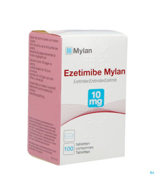 Ezetimibe viatris pi pharma 10mg comp 100 pip