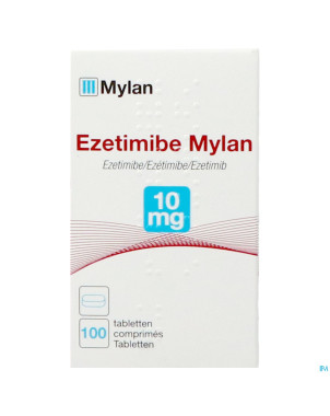 Ezetimibe viatris pi pharma 10mg comp 100 pip